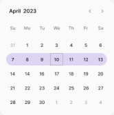 DayTune appointment calendar