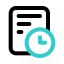 Client interaction history icon